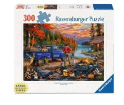 RAVENSBURGER CASSE-TÊTE 300 PIÈCES - LARGES PIÈCES - LAC SUNSET #12001838